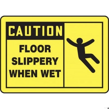 Accuform OSHA CAUTION Safety Sign TRIPPING MSTF616VP MSTF616VP